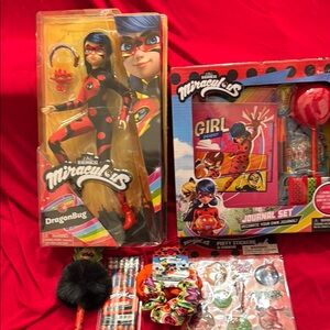 Miraculous Ladybug DragonBug Doll and Journal Set